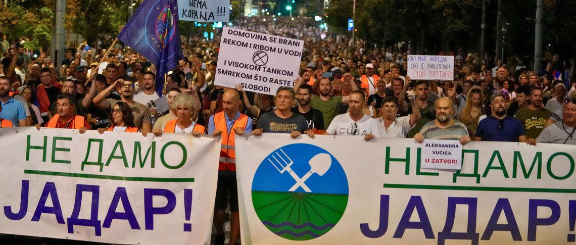 Serbian protests 2025