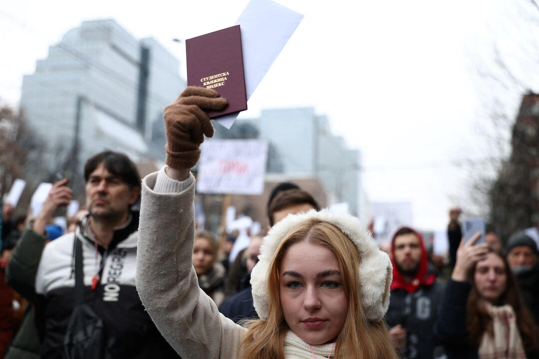 Serbian protests 2025