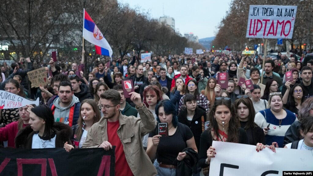 Serbian protests 2025